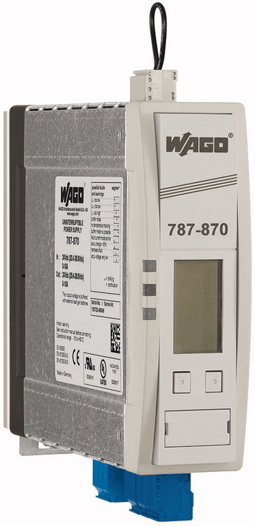 787-870 Зарядное устройство и модуль управления для ИБП 24VDC 10A WAGO/ВАГО