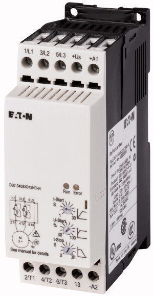 DS7-342SX012N0-N Устройство плавного пуска 12А 5,5 кВт, 220VAC/DC Eaton