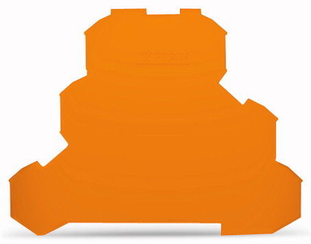 2002-3292 Пластина торцевая и промежуточная WAGО/ВАГО, оранжевая