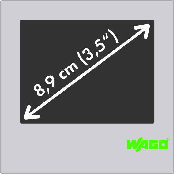 762-1035 PERSPECTO WP, веб-панель WP 57 QVGA  диагональ 8,9 см (3,5