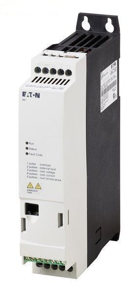 DE1-343D6FN-N20N Преобразователь частоты 400В 3,6A 1,5кВт, IP20 Eaton