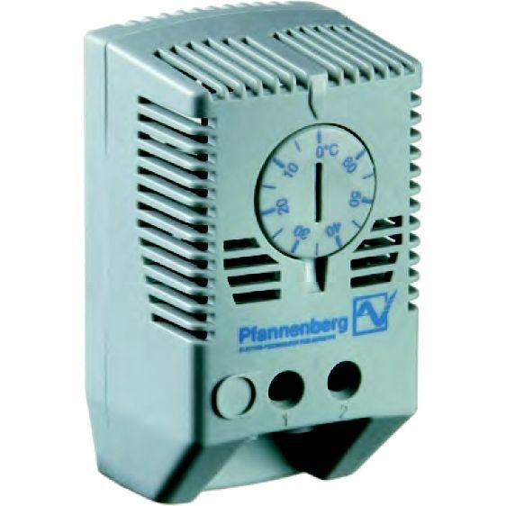 FLZ 530  Биметаллический термостат FLZ 530 0..+60°C НО (для вентиляторов)